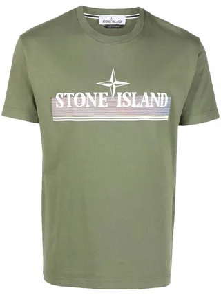 logo print T-shirt