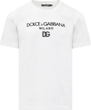 Dolce & Gabbana Logo Printed Crewneck T-Shirt