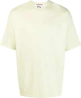 embroidered-logo T-shirt
