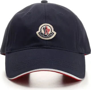 Moncler Logo Patch Baseball Cap