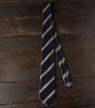 Brunello Cucinelli Silk Striped Tie