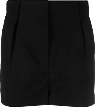 High-Waisted Tailored Shorts