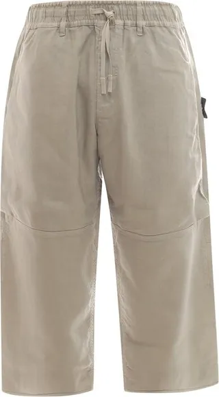 Stone Island Shadow Project Wide Leg Drawstring Trousers