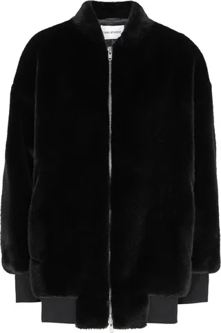 Stand Studio Iman Faux Fur Coat