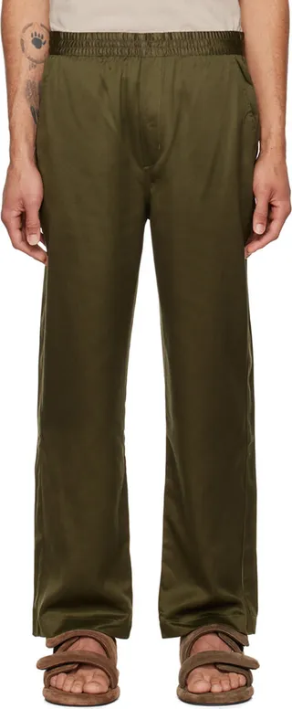 CDLP Green Home Pyjama Pants