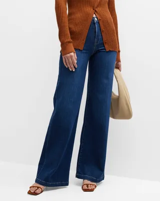 Le Bardot Wide-Leg Jeans