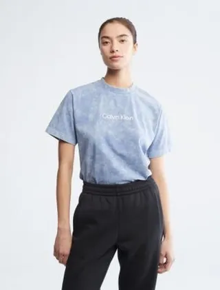 Standard Logo Relaxed Fit Sponge Wash T-Shirt