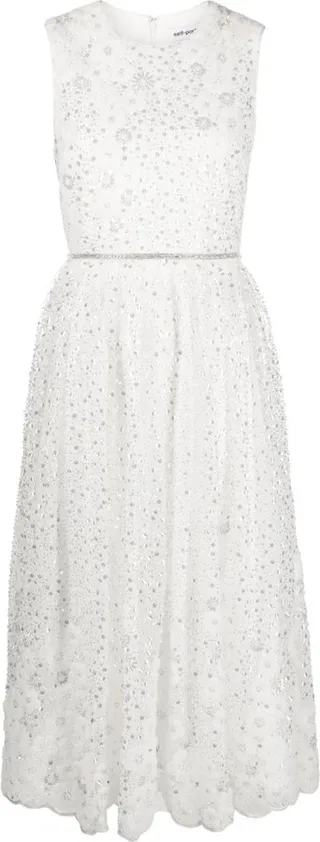 Beaded Midi Dress