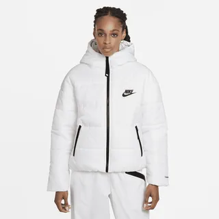 Women's Nike Sportswear Therma-FIT Repel Hooded Jacket in White
