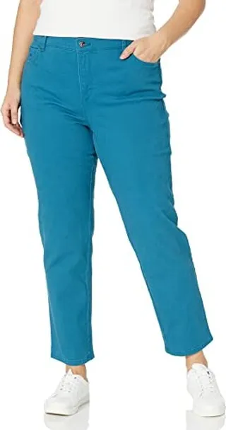 Gloria Vanderbilt Women's Plus Size Amanda Classic High Rise Tapered Jean