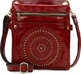 Patricia Nash Francesca Leather Crossbody