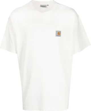 Nelson logo-patch short-sleeve cotton T-shirt