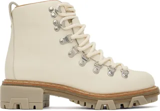 rag & bone Off-White Shiloh Hiker Ankle Boots