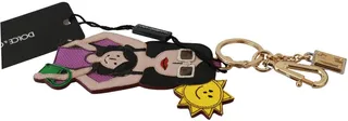 Dolce & Gabbana Leather Mother Daugther #DGFAMILY Women's Keychain