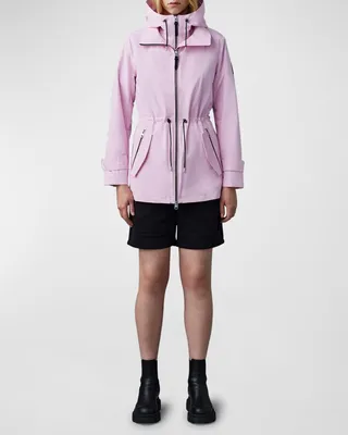 Melany Hooded Raincoat