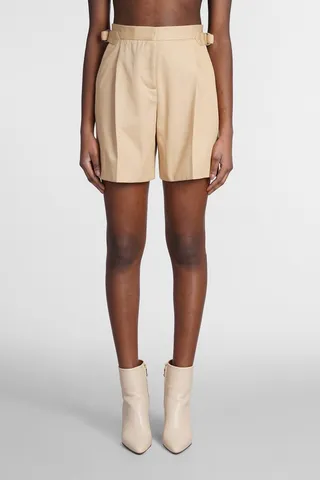 Shorts In Beige Cotton
