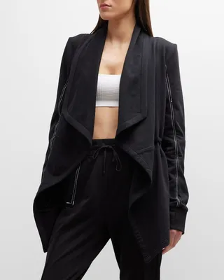 Yolo Drape-Front Jacket