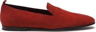 Tonal Suede Slippers