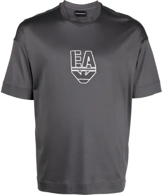 embroidered logo T-shirt