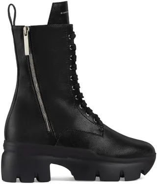 Apocalypse platform combat boots