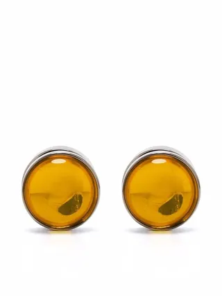 Cabochon Gemstone Earrings