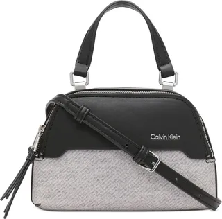 Jasper Heathered Texture Top Zipper Convertible Mini Crossbody
