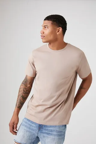Organically Grown Cotton Basic Crew Tee