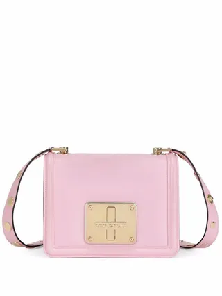Twist-Lock Crossbody Bag