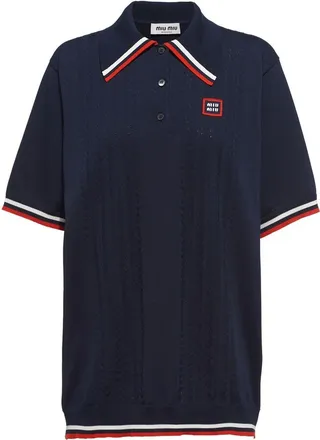 Logo-Patch Short-Sleeve Polo Shirt