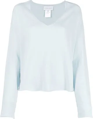 V-neck cashmere sweater