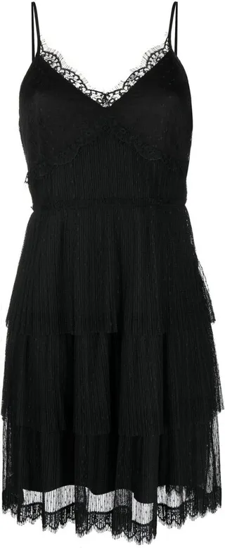 Semi-Sheer Lace Dress