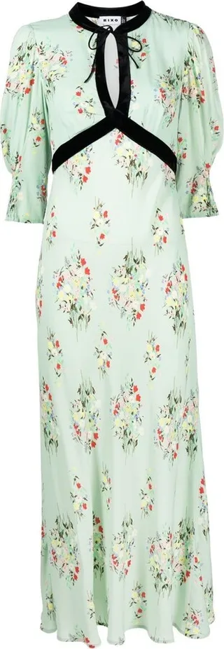 Petra floral-print midi dress