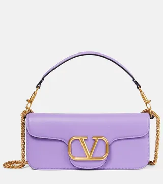 Loco medium leather shoulder bag