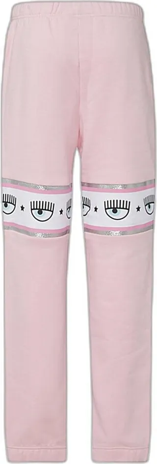 Chiara Ferragni Eye-Printed Elastic-Waistband Joggers