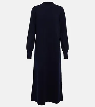Alix wool and cashmere midi dress