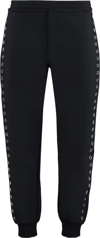 Alexander McQueen Eyelets Detail Sweatpants