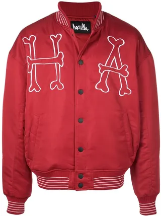Embroidered Bomber Jacket