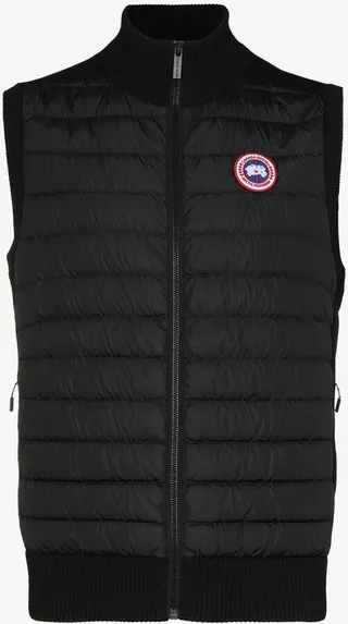 HyBridge Knit Padded Gilet