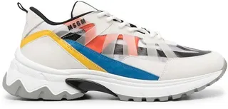 Panelled Low-Top Sneakers