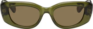 Lanvin Green Square Sunglasses