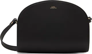 A.P.C. Black Demi-Lune Bag
