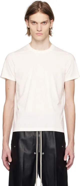 Rick Owens Off-White Short Level T-Shirt