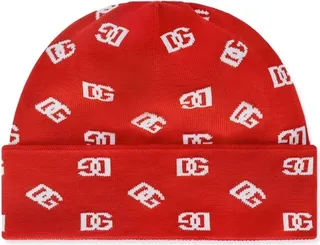 Intarsia-Logo Beanie