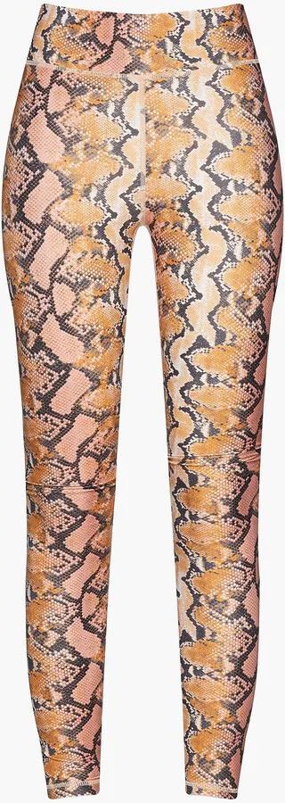 Sanibel snake-print stretch leggings