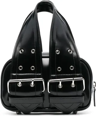 Buckle-Detail Mini Bag