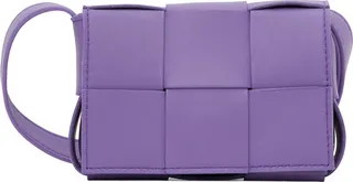 Bottega Veneta Purple Candy Cassette Bag