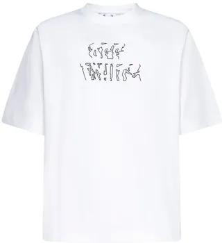 Off-White Logo Printed Crewneck T-Shirt