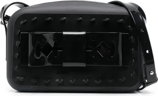 Razor bow-detail shoulder bag