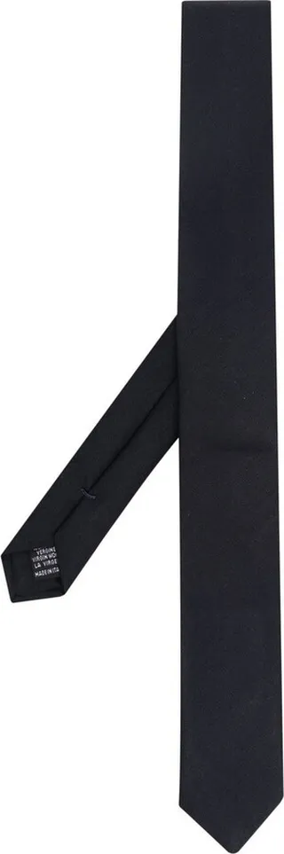 Pointed Wool Tie