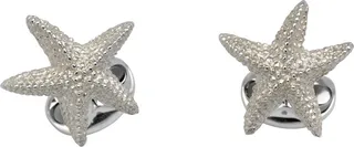 Deakin & Francis - Deakin & Francis Sterling Silver Starfish Cufflinks